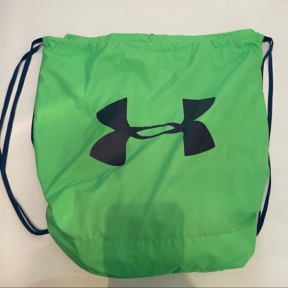 Sackpack Full Zip Jacket windbreaker neon green and blue youth large NWOT - Picture 7 of 16